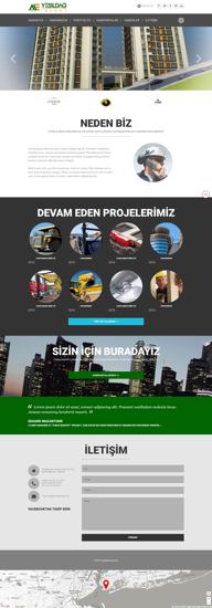 Picture of CONSTRUCTION COMPANY WEBSITE