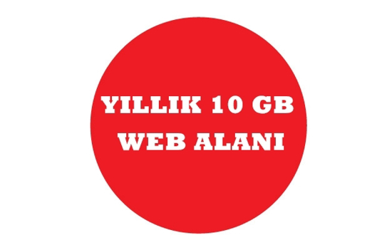 Picture of 10 GB of Web Space per Year